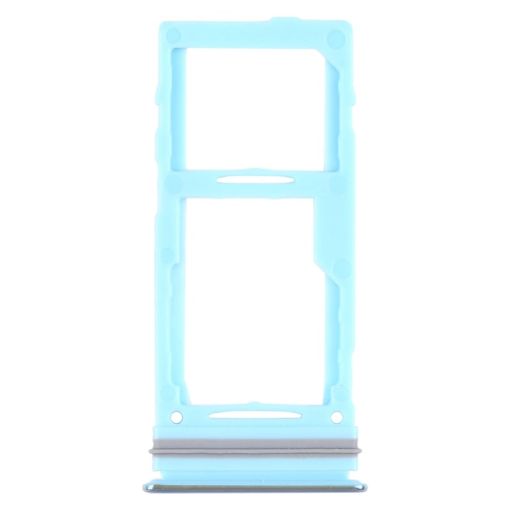 Samsung Galaxy A52 SM-A525 SIM Card Tray + SIM Card Tray/Micro SD Card Tray Blue - 1