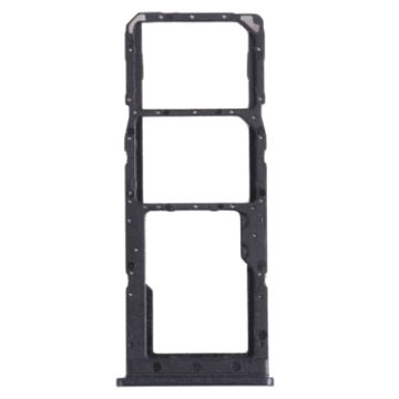 Samsung Galaxy M12 SM-M127 SIM Card Tray + Micro SD Card Tray (Black) - 1