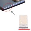 Samsung Galaxy S20 FE 5G SIM Card Tray + Micro SD Card Tray (Red) - 4