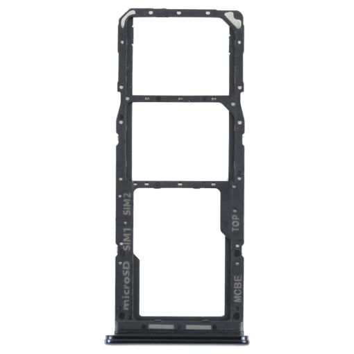 Samsung Galaxy M32 SM-M325 SIM Card Tray + Micro SD Card Tray (Black) - 1