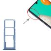 Samsung Galaxy M32 SM-M325 SIM Card Tray + Micro SD Card Tray Blue - 4