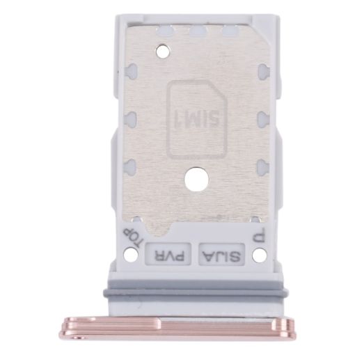 Samsung Galaxy S22+ 5G/S22 5G Original SIM Card Tray + SIM Card Tray (Gold) - 1