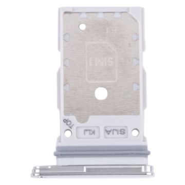 Samsung Galaxy S22+ 5G/S22 5G Original SIM Card Tray + SIM Card Tray (White) - 1