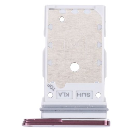 Samsung Galaxy S22 Ultra 5G SM-S908B SIM Card Tray + SIM Card Tray (Purple) - 1