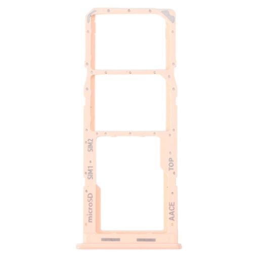 Samsung Galaxy A13 SM-A135 Original SIM Card Tray + Micro SD Card Tray (Pink) - 1