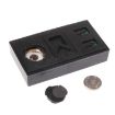 LCD Digital Car Clock Date Time Display (Black) - 4