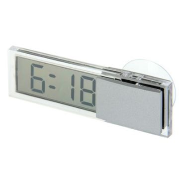 LCD Auto Clock with Sucker - K-033 - 1