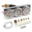 52mm 12V Car Triple Meter Gauge Set - Oil Press, Water Temp, Ammeter - 4
