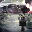 Pocket Ball Compass for Outdoor Hiking Car - Black - 5