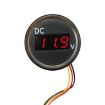 B3612 DC 0-100V IP67 Car/RV/Boat Digital Voltmeter, 18cm Cable - 1