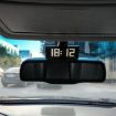 LED Dot Matrix Clock Car Thermometer Battery Voltage Measurement White - 6