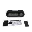 Car Electronic Clock Temperature Meter Night Light LED Temperature Time Meter - 5