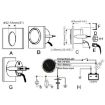 PMW2 DN52mm Water Tank Level Table for Car Truck RV - 6
