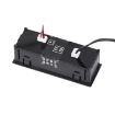 3 in 1 Car LED Clock Thermometer Voltmeter (Red) - 5