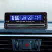 Car Digital Display Clock Luminous Electronic Thermometer Voltmeter - 5