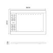 VINSA VIN1060PLUS 10x6 inch Digital Drawing Board - 3