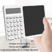 White Office Calculator LCD Handwriting Board with Stand - 4