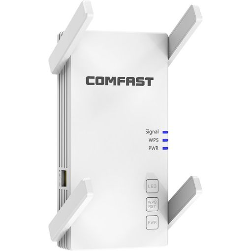 COMFAST CF-AC2100 2100Mbps WiFi Signal Amplifier Booster Router - UK Plug - 1