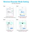2.4G 300M Wi-Fi Amplifier Long Range WiFi Repeater US Plug - 8