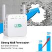 2.4G 300M WiFi Amplifier Long Range Repeater UK Plug Black - 4