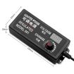 AC to DC Adjustable Voltage Power Adapter - 3-24V-2A - Universal Power Supply - 4