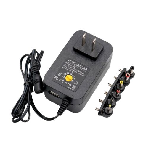 3V-12V AC DC Adapter 2A-2.5A Universal Charger 30W - 1
