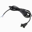 10A Button Switch Power Supply Cable, 1.8m Length, US Plug - 4