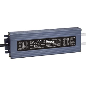 GEEPUT 220V to 12V LED Power Supply Transformer - 21A 250W - 1