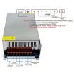 DC12V 100A 1200W LED Light Bar Power Supply - 245 x 125 x 65mm - 5