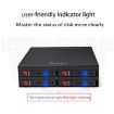 OImaster MR-6401 Four-Bay Chassis Optical Drive Hard Disk Box - 9