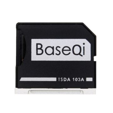 BASEQI Hidden Aluminum Alloy SD Card Case for Macbook Pro (Mid-2012) - 1