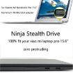 BASEQI Hidden Aluminum Alloy SD Card Case for Xiaomi Pro 15.6 inch MX250 Laptop - 5