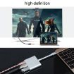 USB-C/Type-C 3.1 Male to Female Adapter - HDMI & USB 3.0 (Grey) - 9