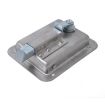 Stainless Steel Tool Box Lock Paddle Latch & Keys - Trailer/Yacht/Truck - 3