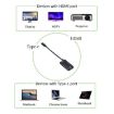USB-C/Type-C 3.1 to 1080P HD HDMI Video Adapter Cable - 5