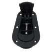 Carbon Fiber Car Hood Lock Pair - Racing Car Cover Lock (Black) - 4