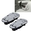 Carbon Fiber Car Hood Lock Pair - Racing Car Cover Lock - 1
