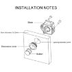 Gold Press Type Drawer Cabinet Catch Latch Release - RV/Yacht/Furniture - 7