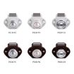 Brown Press Type Drawer Cabinet Catch Latch Release - RV/Yacht/Furniture - 7