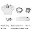 Chrome Drawer Cabinet Catch Latch for RV/Yacht/Furniture - 6