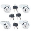 4 in 1 15mm Cylinder Drawer & Cabinet Lock Cam Locks - 1