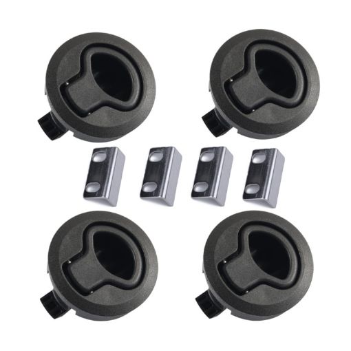 4 PCS RV/Yacht Flush Pull Slam Latch - A5661 - 1