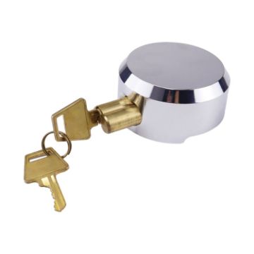 Hidden Shackle Trailer Lock Key Door Lock - 1