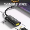DC7406 Type-C USB Female to Type-C Multifunction Adapter - 3