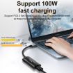 DC7406 Type-C USB Female to Type-C Multifunction Adapter - 7
