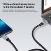 25cm USB-C Male to Female Extension Cable - 10Gbps Data Transfer - 4