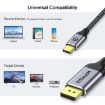 QGeeM Type-C to DP 4K 60Hz Adapter Cable - 3m Length - 2
