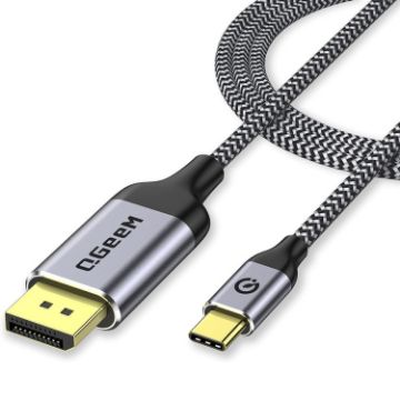 QGeeM Type-C to DP 4K 60Hz Adapter Cable - 1.2m - 1