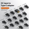 65W DC to USB-C PD Power Adapter - 3.5x1.35mm - 2