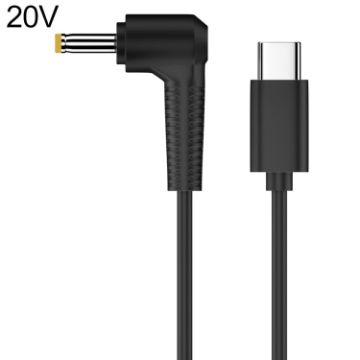 20V DC Power to Type-C Adapter Cable - 4.8 x 1.7mm - 1